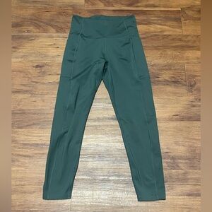 Girlfriend Collective High-Rise Pocket Leggings – Moss Green Small | Sustainable